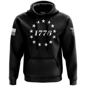 1776 Betsy Ross Flag Hoodie