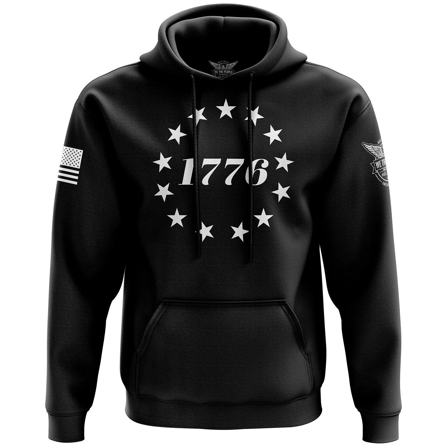 1776 Betsy Ross Flag Hoodie