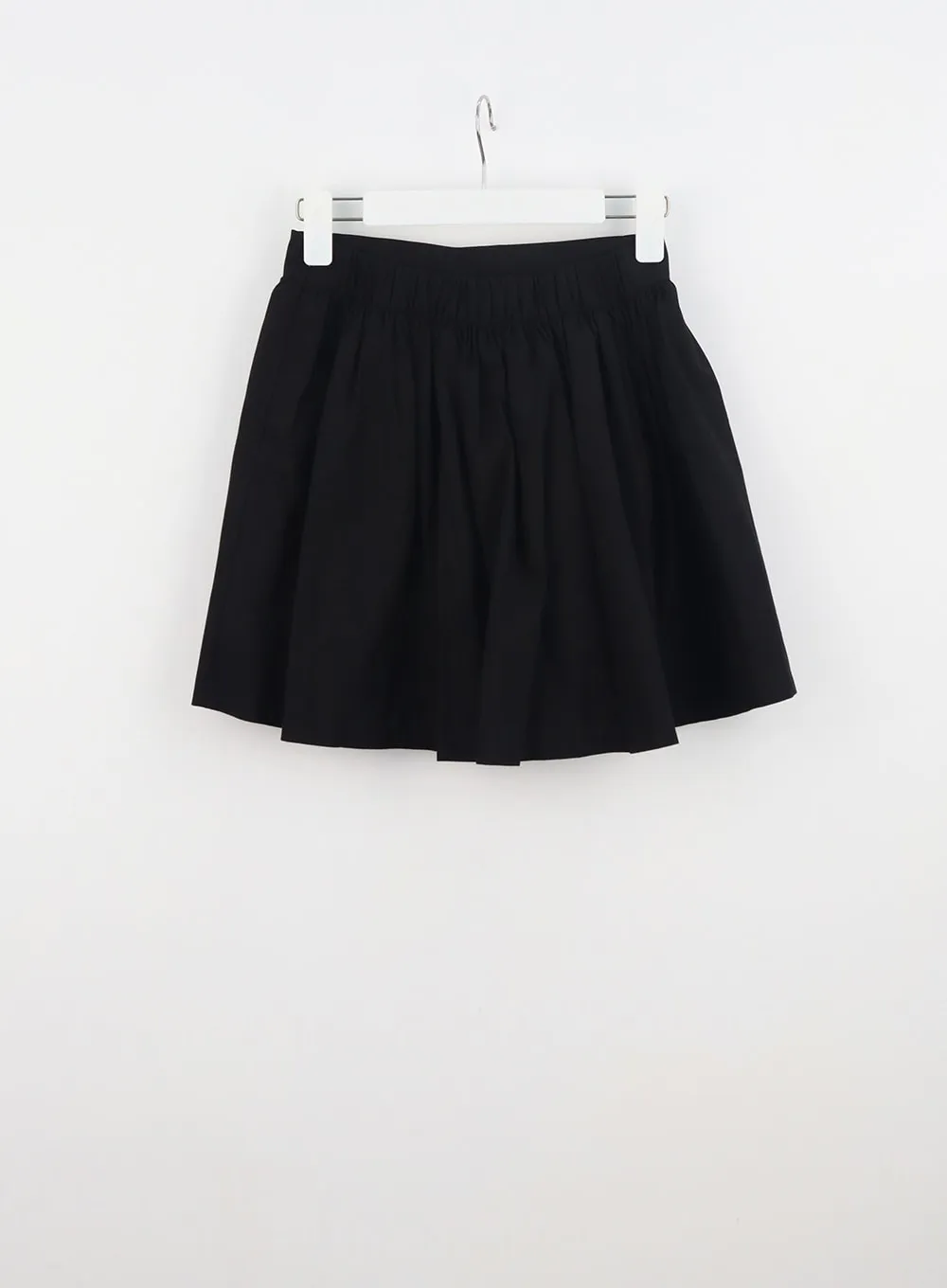 A-Line Cotton Mini Skirt OU328