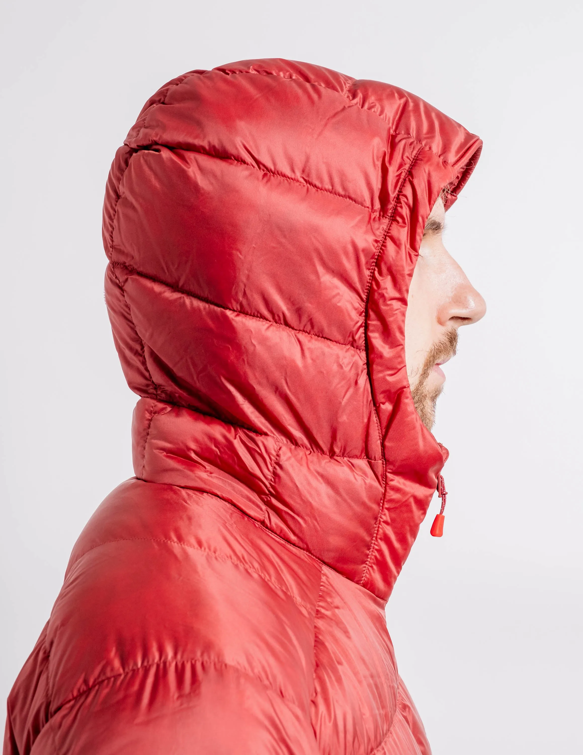 Alpine Light Down Parka in Paprika