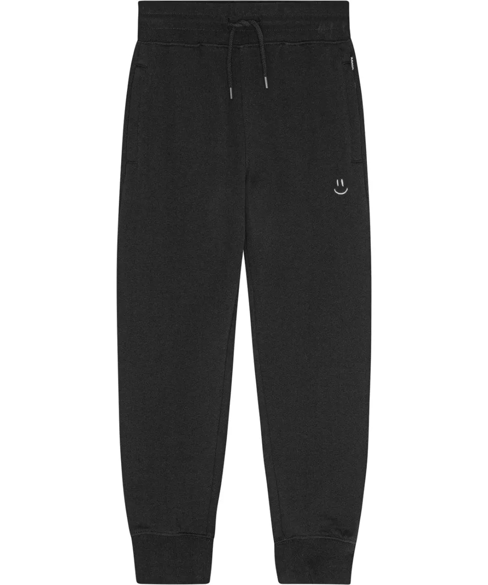 Alvar Black Organic Cotton Sweatpants