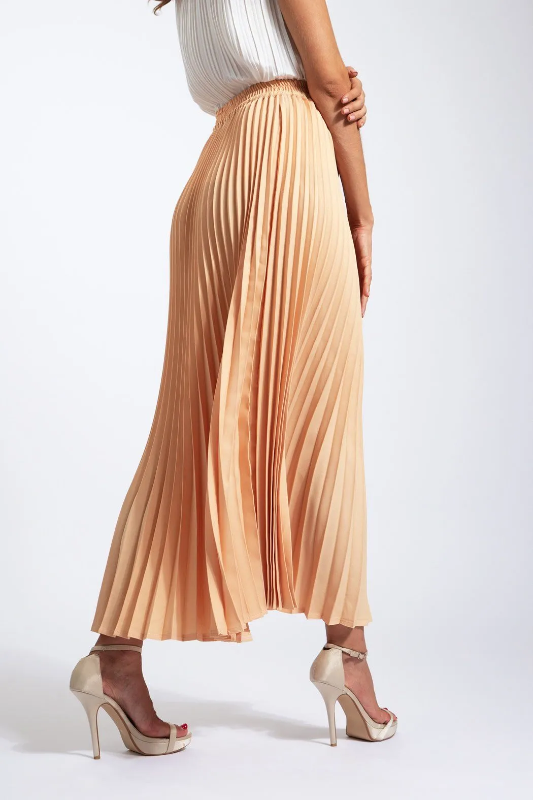 Andrea Big Pleat A-line Skirt