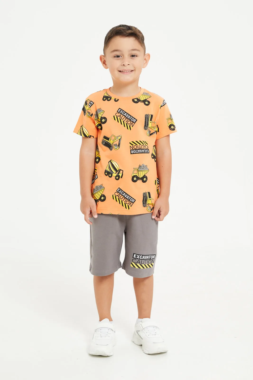 Boys Assorted Printed Casual Set (3 Piece)