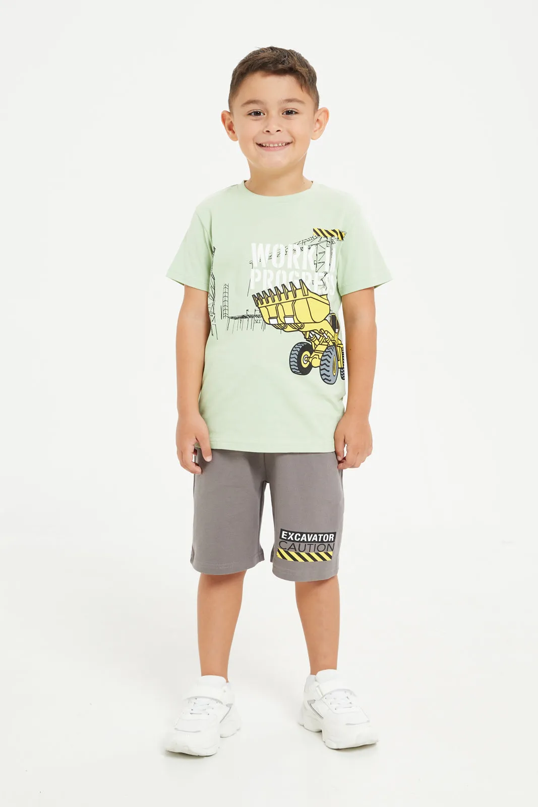 Boys Assorted Printed Casual Set (3 Piece)