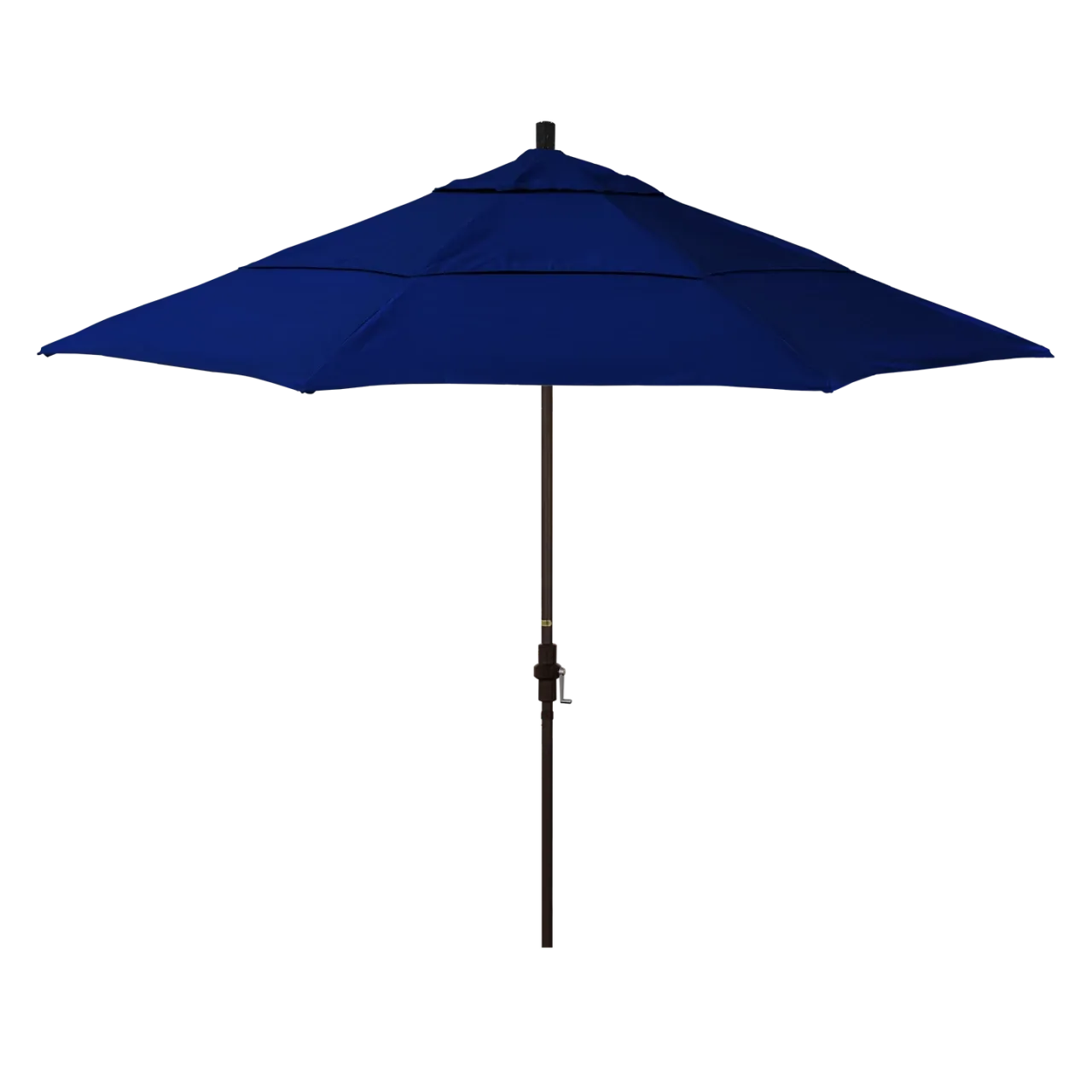 California Umbrella Sun Master Series 11 ft Patio Umbrella - Large Residential Shade with Collar Tilt and Crank Lift