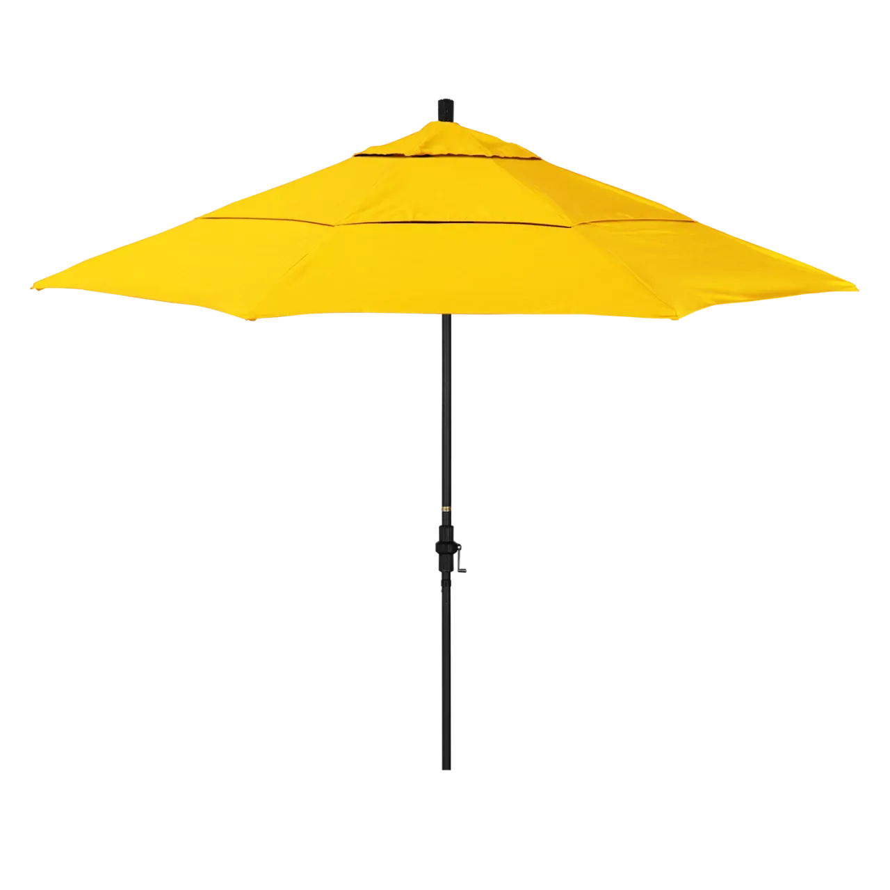 California Umbrella Sun Master Series 11 ft Patio Umbrella - Large Residential Shade with Collar Tilt and Crank Lift