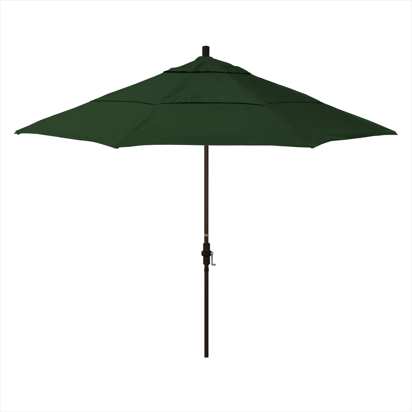 California Umbrella Sun Master Series 11 ft Patio Umbrella - Large Residential Shade with Collar Tilt and Crank Lift