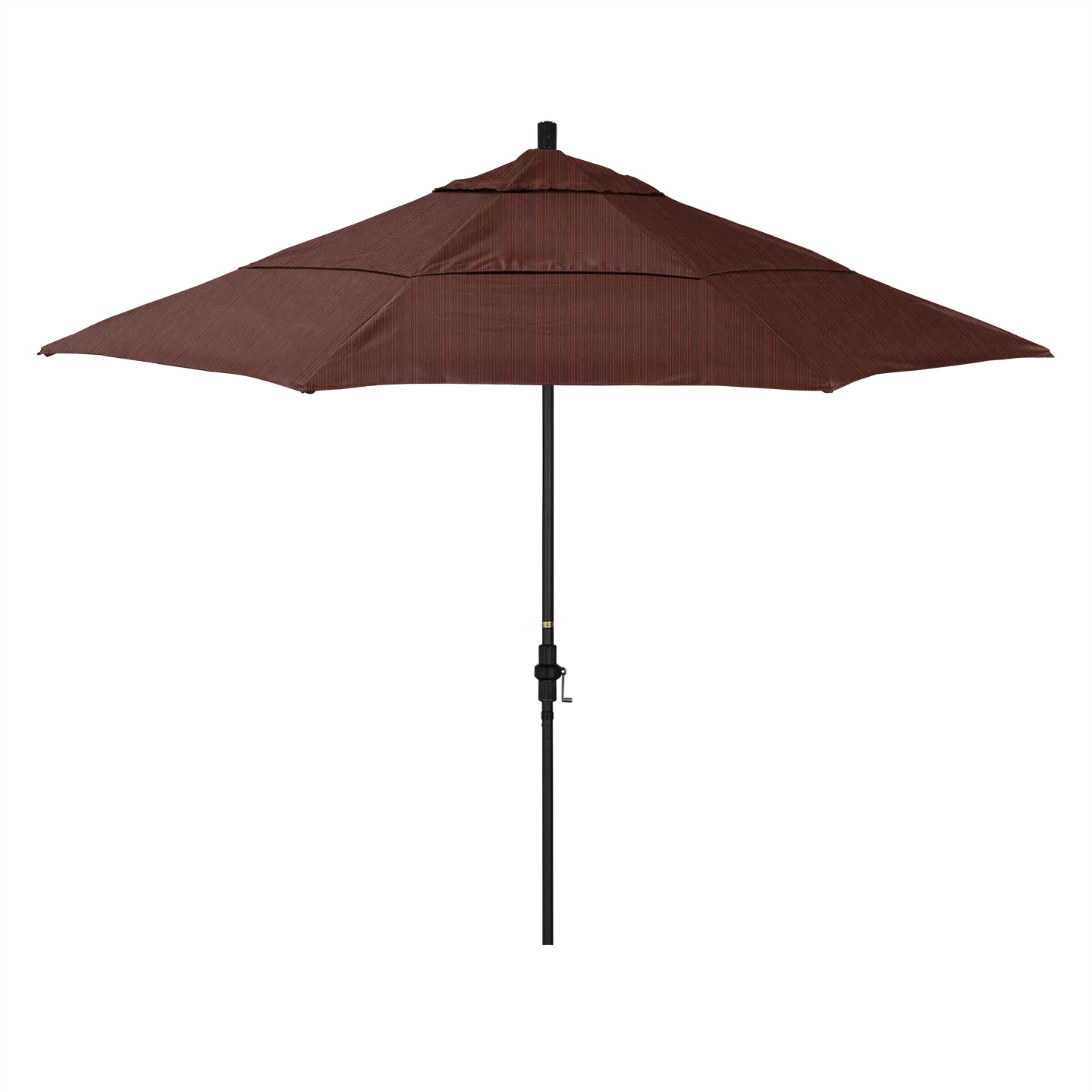 California Umbrella Sun Master Series 11 ft Patio Umbrella - Large Residential Shade with Collar Tilt and Crank Lift