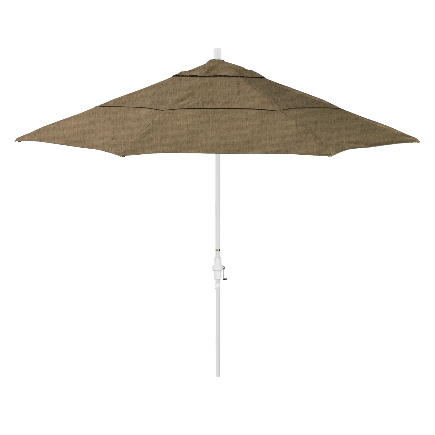 California Umbrella Sun Master Series 11 ft Patio Umbrella - Large Residential Shade with Collar Tilt and Crank Lift