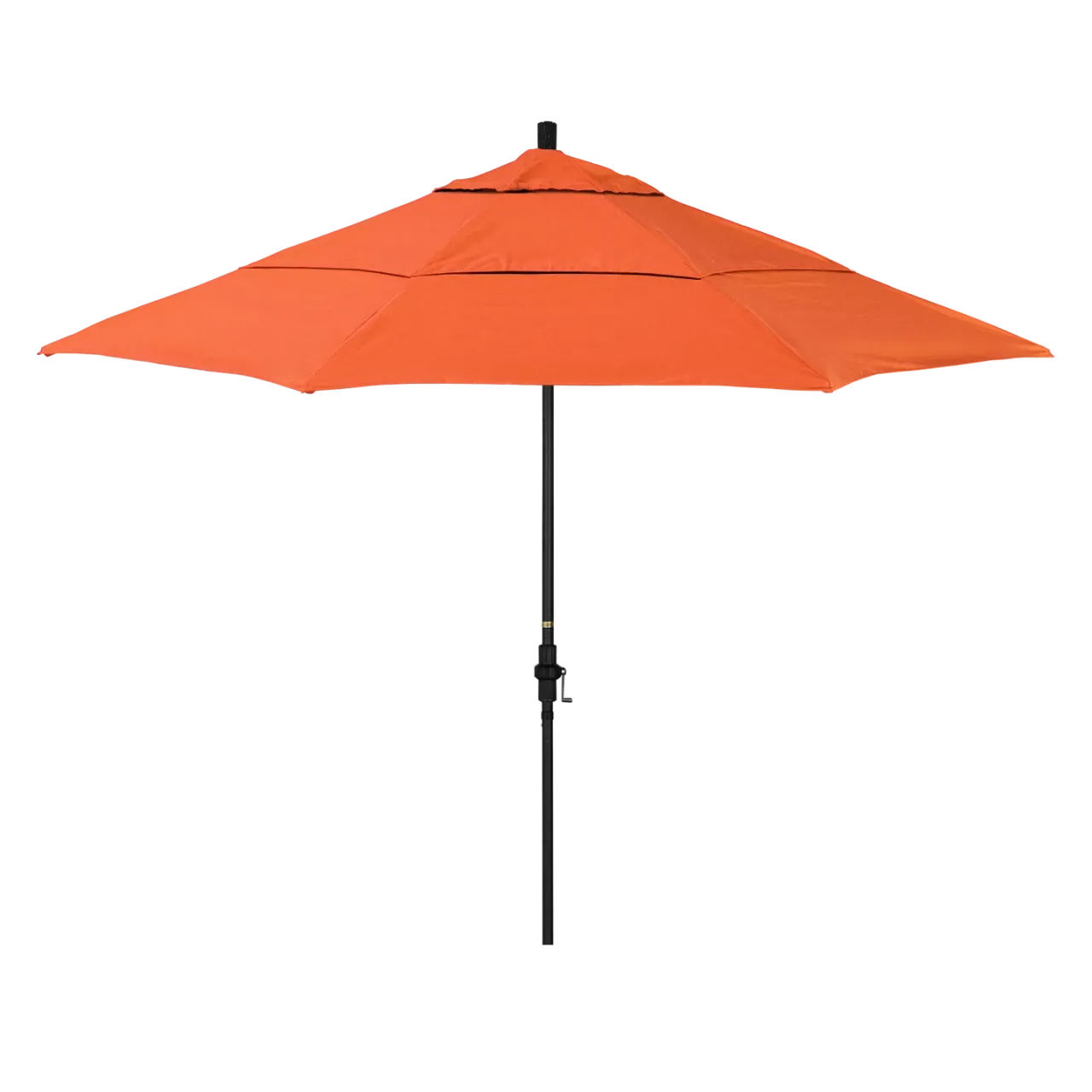 California Umbrella Sun Master Series 11 ft Patio Umbrella - Large Residential Shade with Collar Tilt and Crank Lift