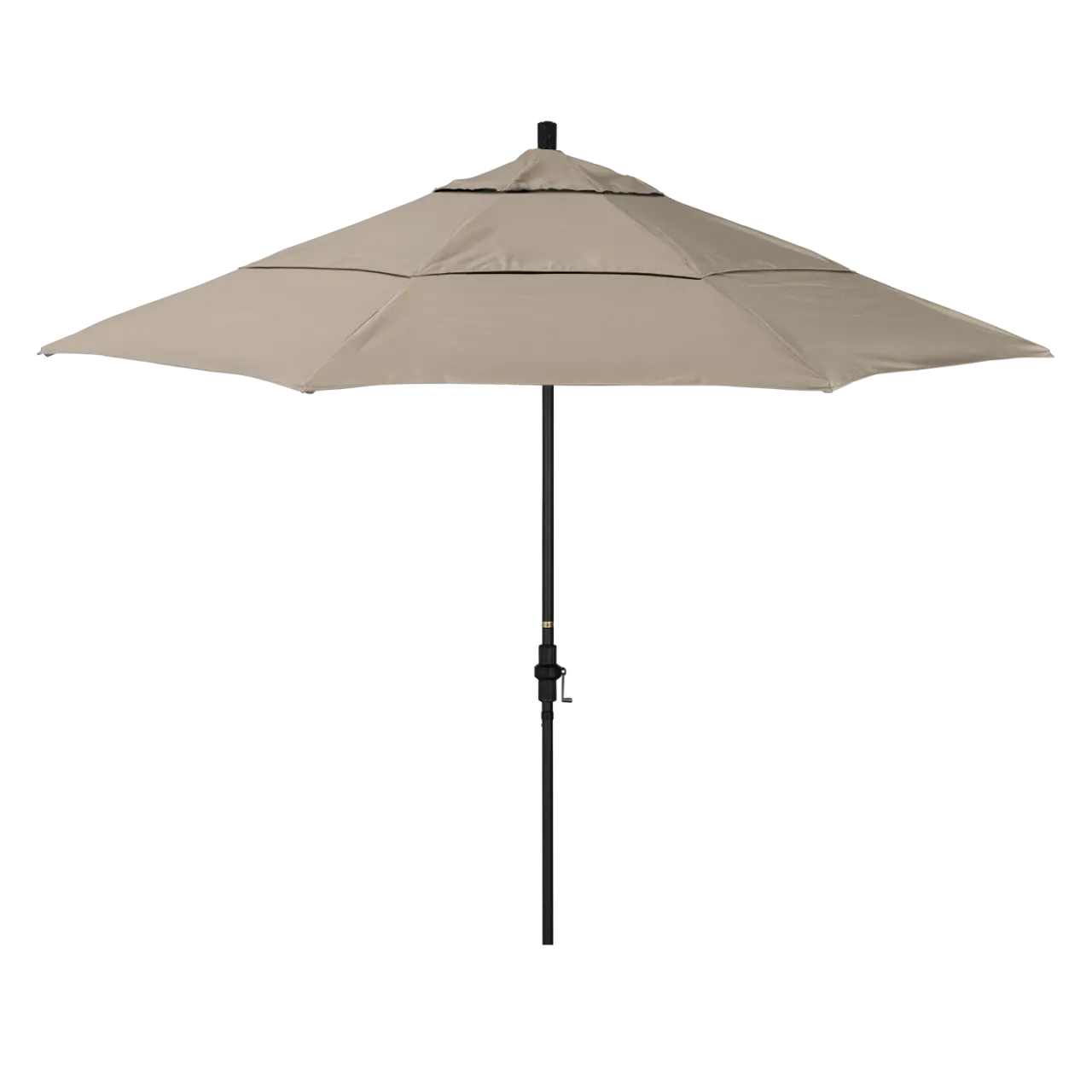 California Umbrella Sun Master Series 11 ft Patio Umbrella - Large Residential Shade with Collar Tilt and Crank Lift