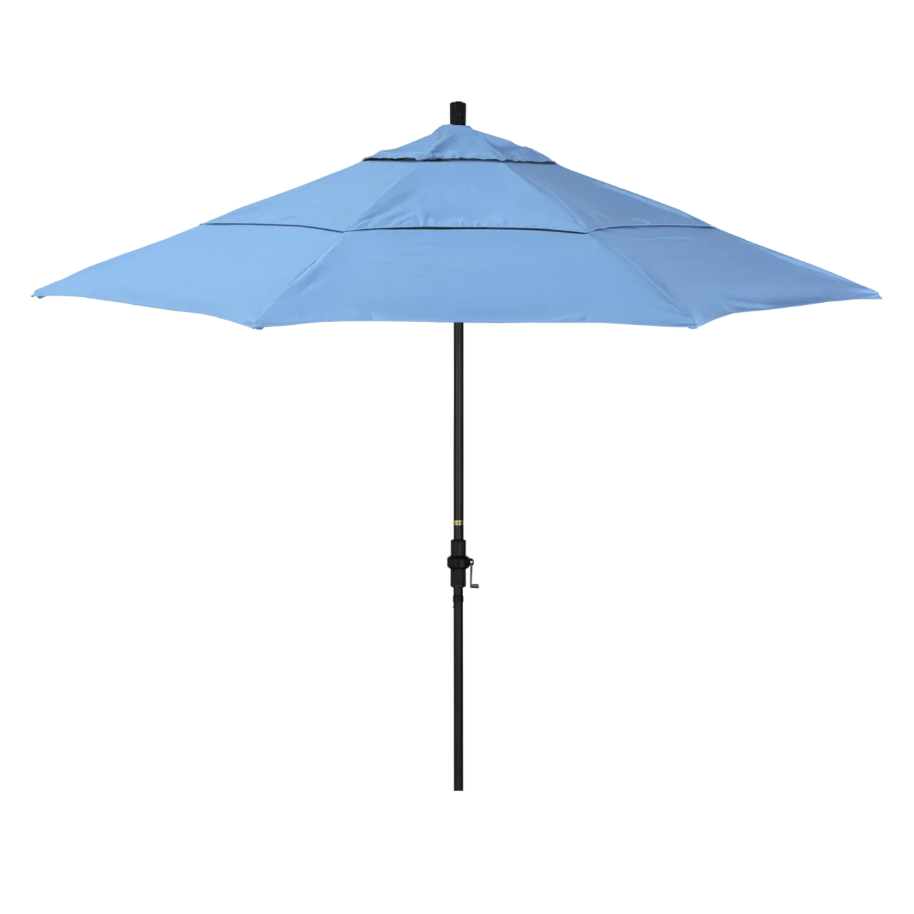 California Umbrella Sun Master Series 11 ft Patio Umbrella - Large Residential Shade with Collar Tilt and Crank Lift