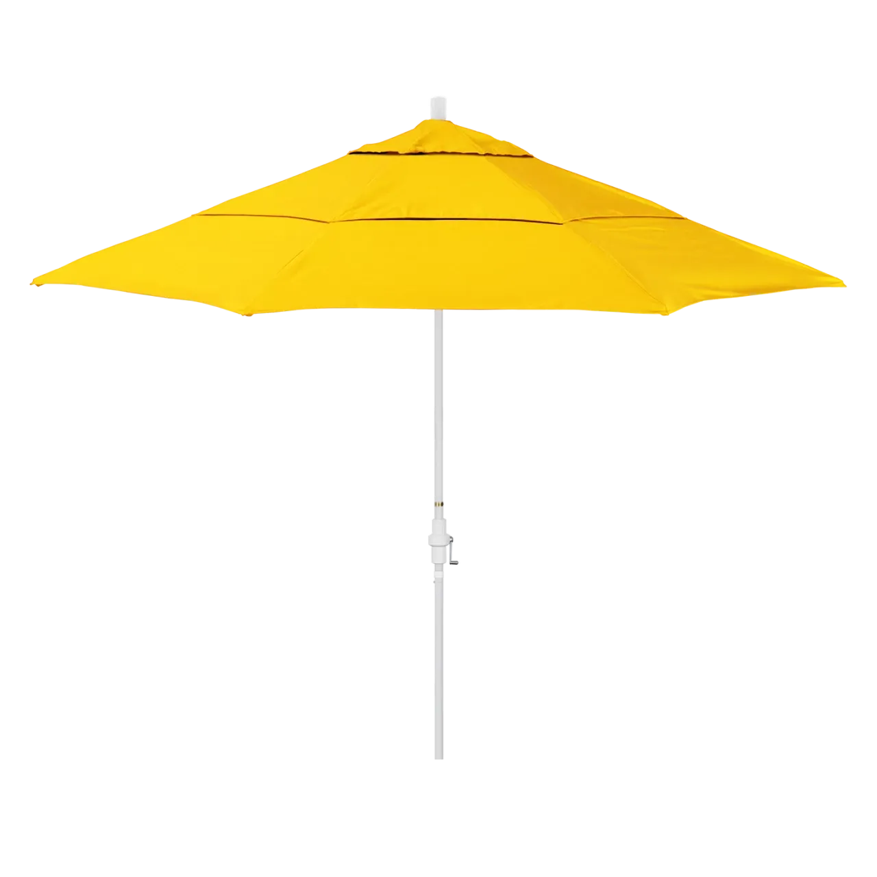 California Umbrella Sun Master Series 11 ft Patio Umbrella - Large Residential Shade with Collar Tilt and Crank Lift