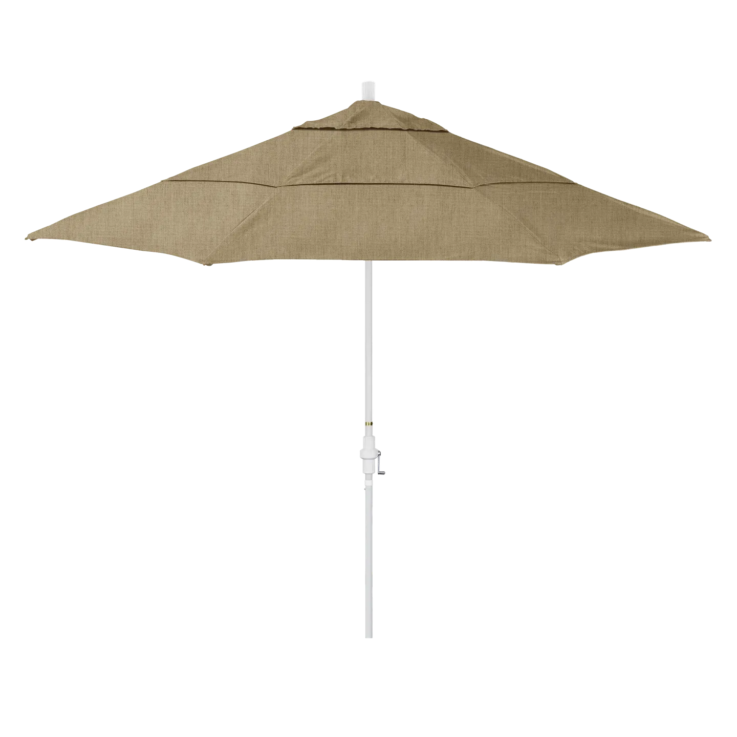 California Umbrella Sun Master Series 11 ft Patio Umbrella - Large Residential Shade with Collar Tilt and Crank Lift