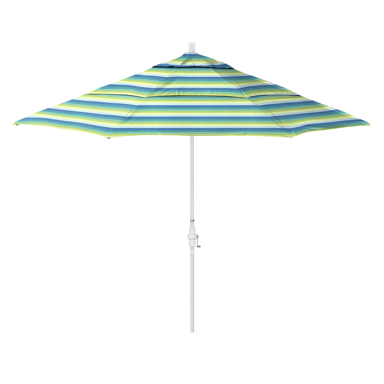 California Umbrella Sun Master Series 11 ft Patio Umbrella - Large Residential Shade with Collar Tilt and Crank Lift