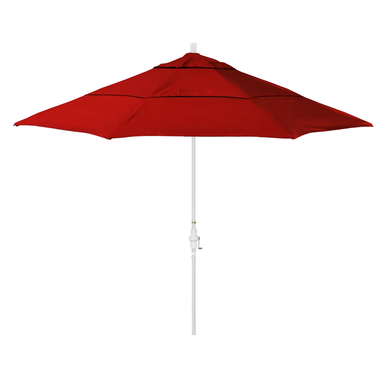 California Umbrella Sun Master Series 11 ft Patio Umbrella - Large Residential Shade with Collar Tilt and Crank Lift