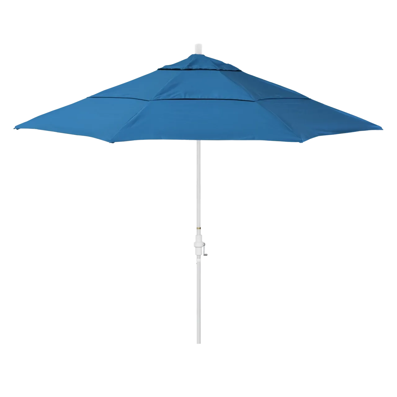 California Umbrella Sun Master Series 11 ft Patio Umbrella - Large Residential Shade with Collar Tilt and Crank Lift