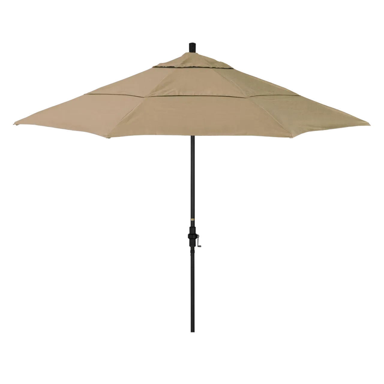 California Umbrella Sun Master Series 11 ft Patio Umbrella - Large Residential Shade with Collar Tilt and Crank Lift