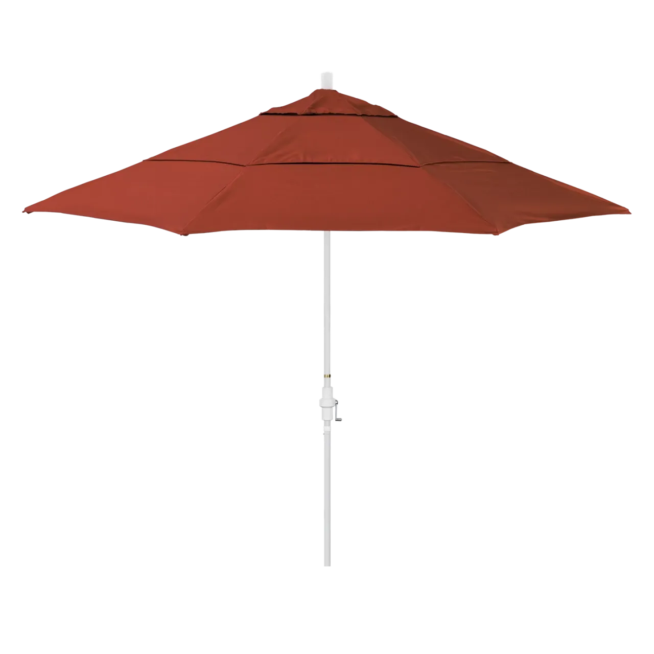 California Umbrella Sun Master Series 11 ft Patio Umbrella - Large Residential Shade with Collar Tilt and Crank Lift