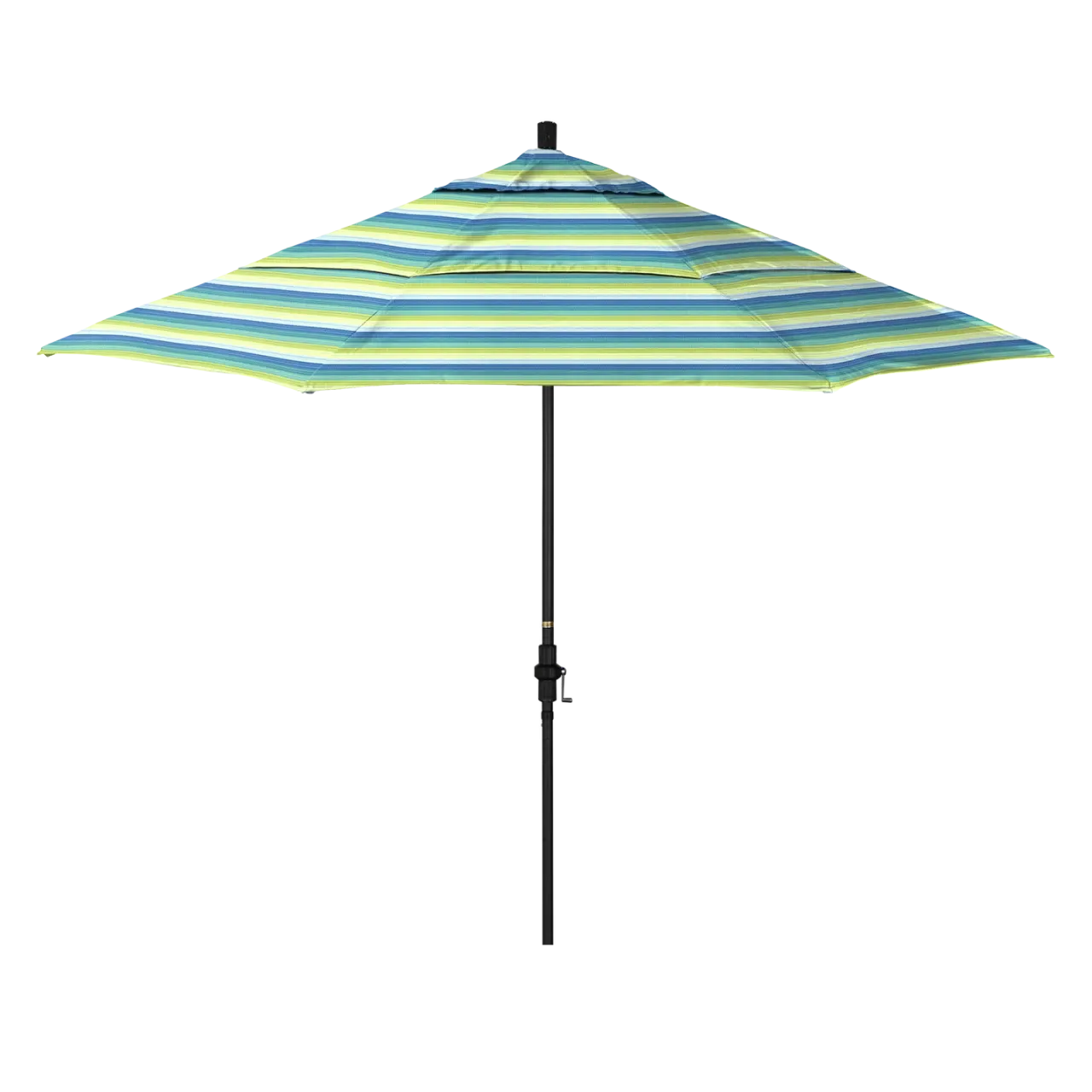 California Umbrella Sun Master Series 11 ft Patio Umbrella - Large Residential Shade with Collar Tilt and Crank Lift