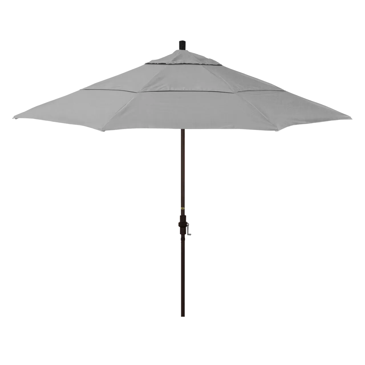 California Umbrella Sun Master Series 11 ft Patio Umbrella - Large Residential Shade with Collar Tilt and Crank Lift