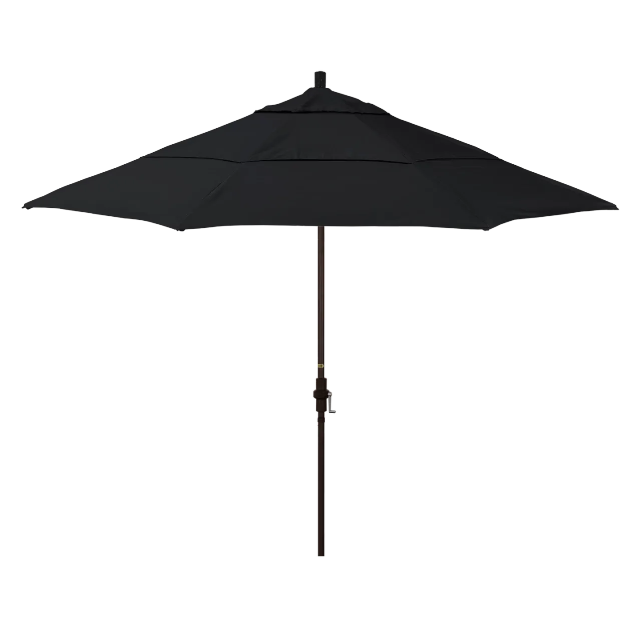 California Umbrella Sun Master Series 11 ft Patio Umbrella - Large Residential Shade with Collar Tilt and Crank Lift