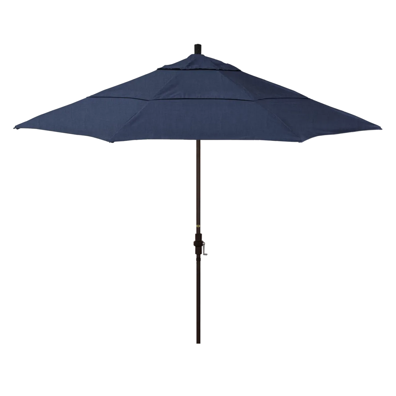 California Umbrella Sun Master Series 11 ft Patio Umbrella - Large Residential Shade with Collar Tilt and Crank Lift