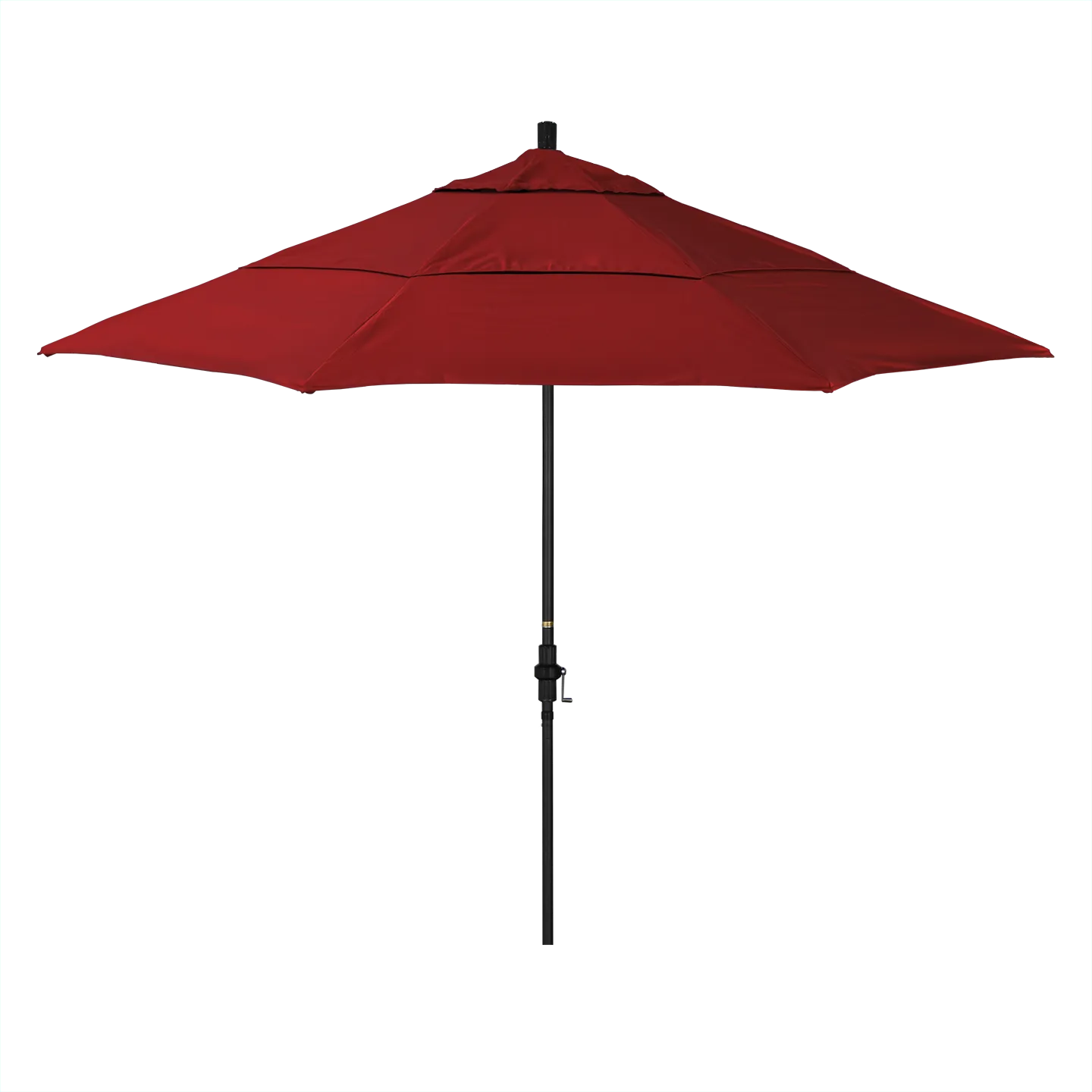 California Umbrella Sun Master Series 11 ft Patio Umbrella - Large Residential Shade with Collar Tilt and Crank Lift