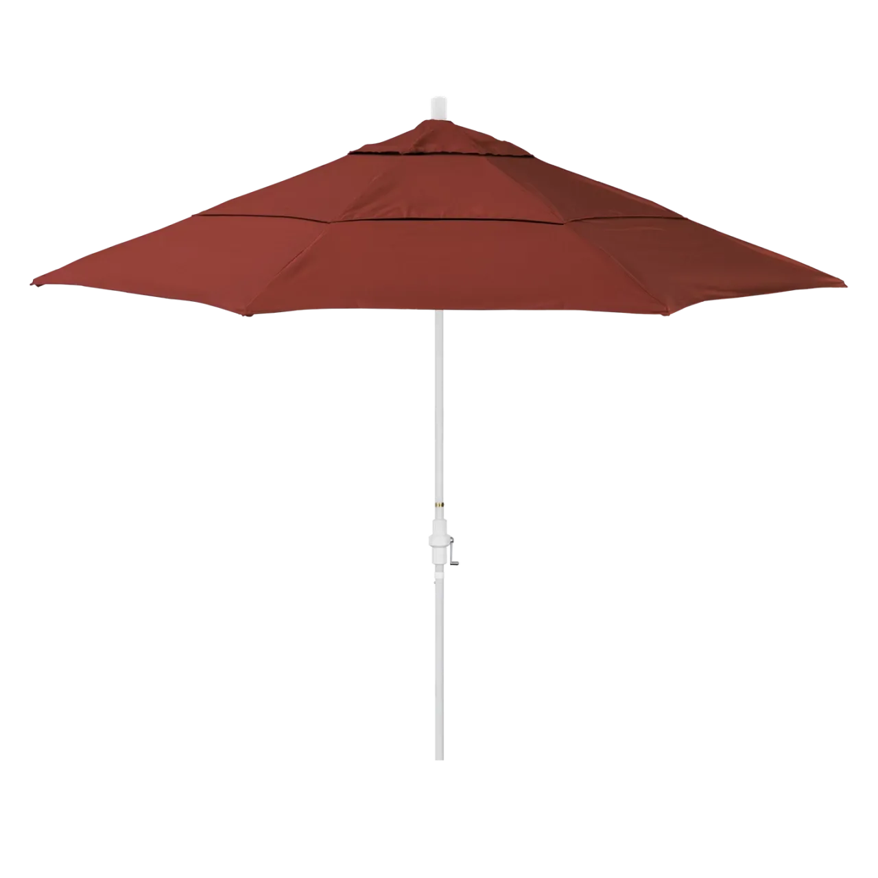 California Umbrella Sun Master Series 11 ft Patio Umbrella - Large Residential Shade with Collar Tilt and Crank Lift