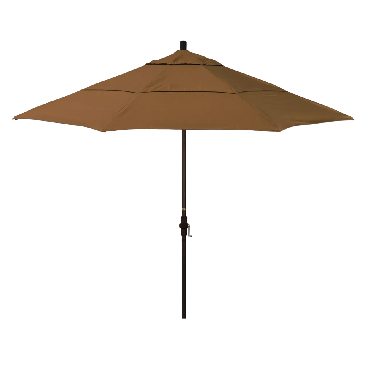 California Umbrella Sun Master Series 11 ft Patio Umbrella - Large Residential Shade with Collar Tilt and Crank Lift