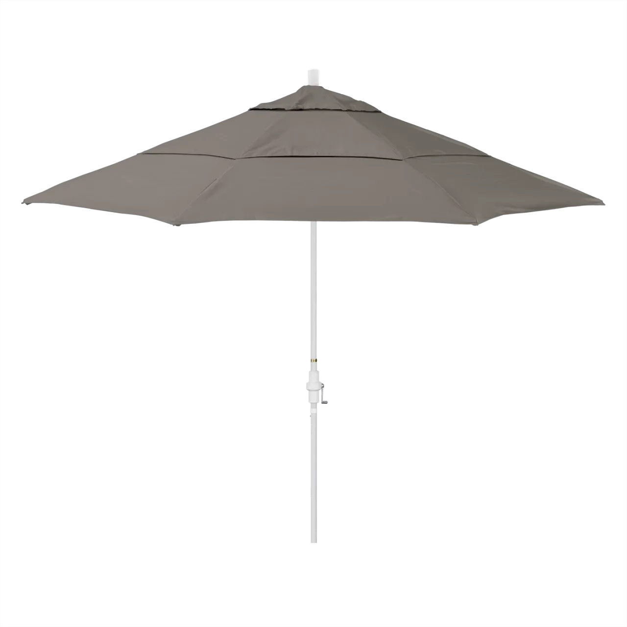 California Umbrella Sun Master Series 11 ft Patio Umbrella - Large Residential Shade with Collar Tilt and Crank Lift