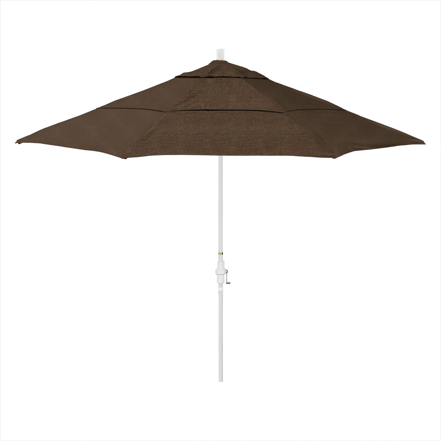 California Umbrella Sun Master Series 11 ft Patio Umbrella - Large Residential Shade with Collar Tilt and Crank Lift