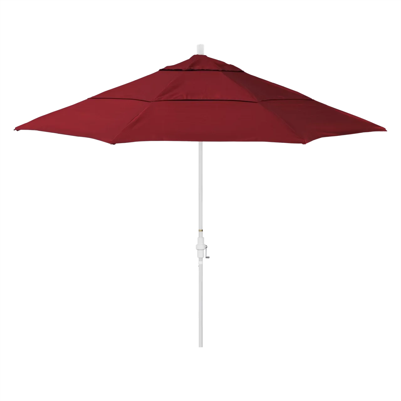 California Umbrella Sun Master Series 11 ft Patio Umbrella - Large Residential Shade with Collar Tilt and Crank Lift