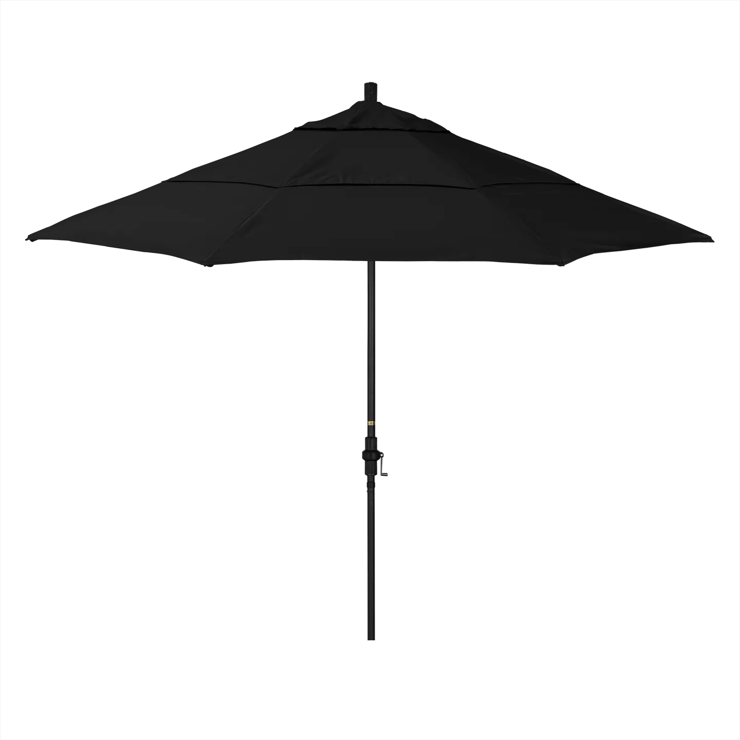 California Umbrella Sun Master Series 11 ft Patio Umbrella - Large Residential Shade with Collar Tilt and Crank Lift