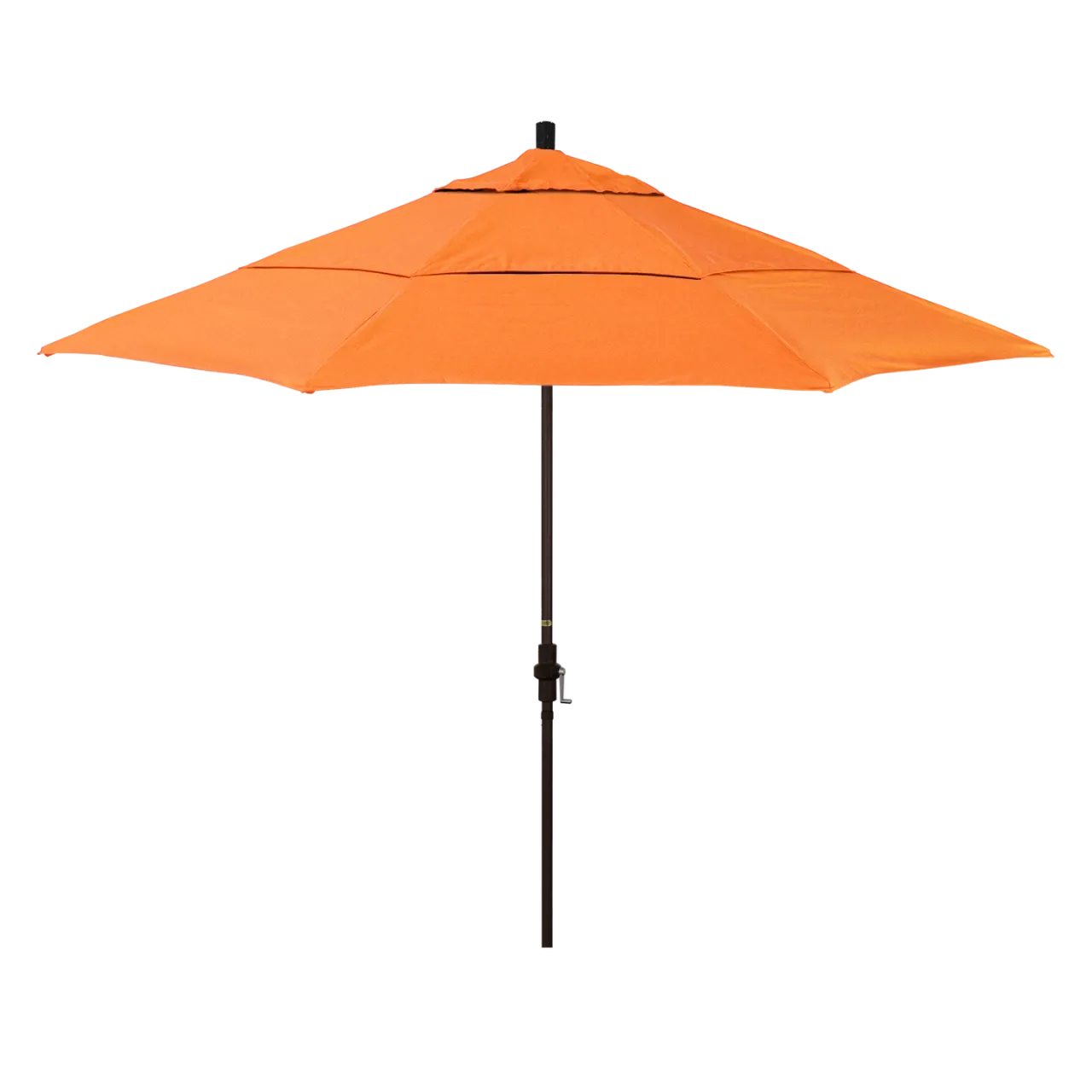 California Umbrella Sun Master Series 11 ft Patio Umbrella - Large Residential Shade with Collar Tilt and Crank Lift