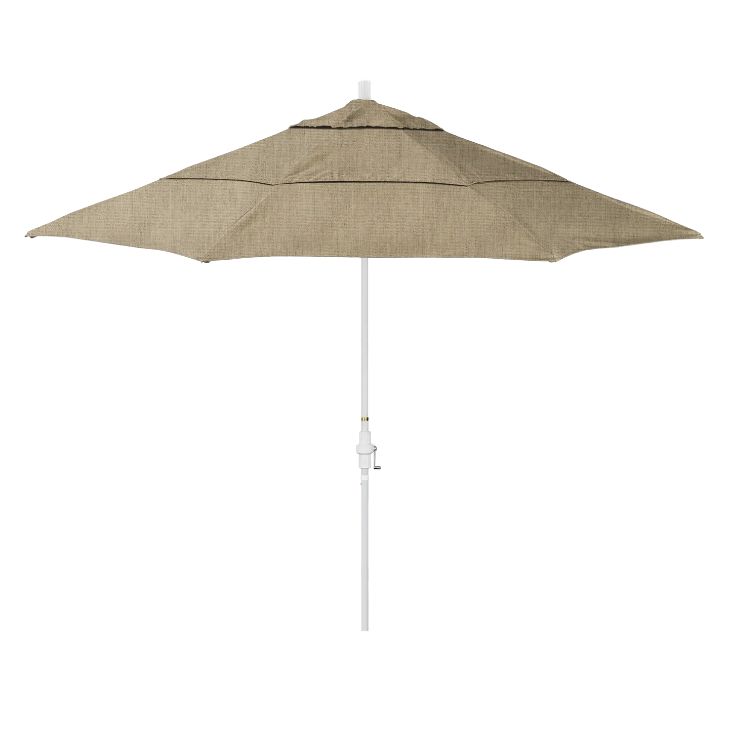 California Umbrella Sun Master Series 11 ft Patio Umbrella - Large Residential Shade with Collar Tilt and Crank Lift