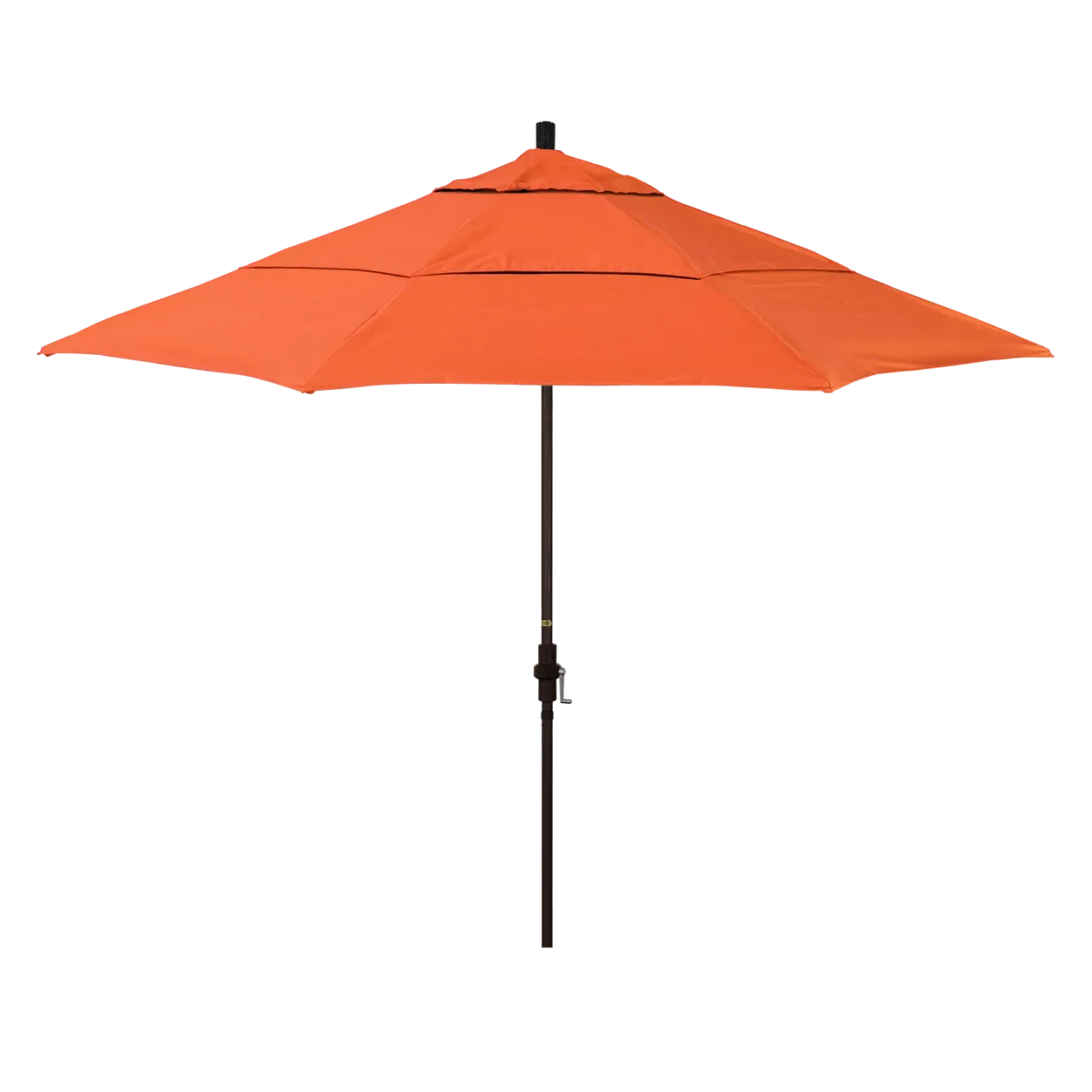 California Umbrella Sun Master Series 11 ft Patio Umbrella - Large Residential Shade with Collar Tilt and Crank Lift