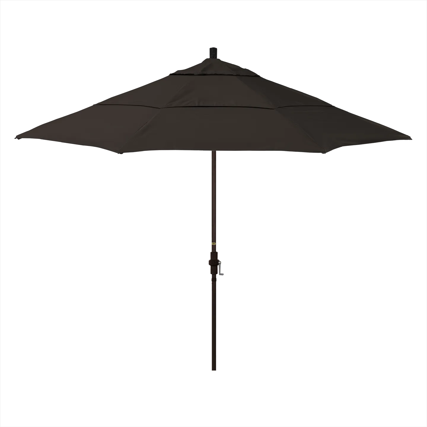 California Umbrella Sun Master Series 11 ft Patio Umbrella - Large Residential Shade with Collar Tilt and Crank Lift