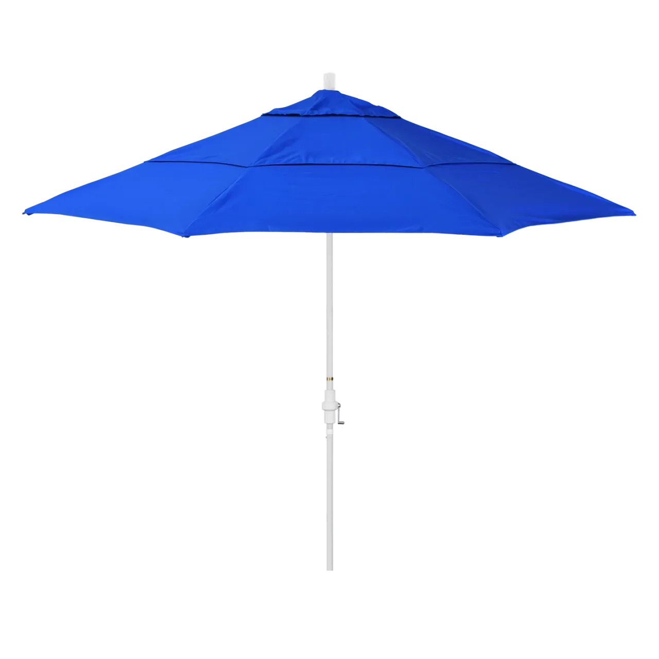 California Umbrella Sun Master Series 11 ft Patio Umbrella - Large Residential Shade with Collar Tilt and Crank Lift