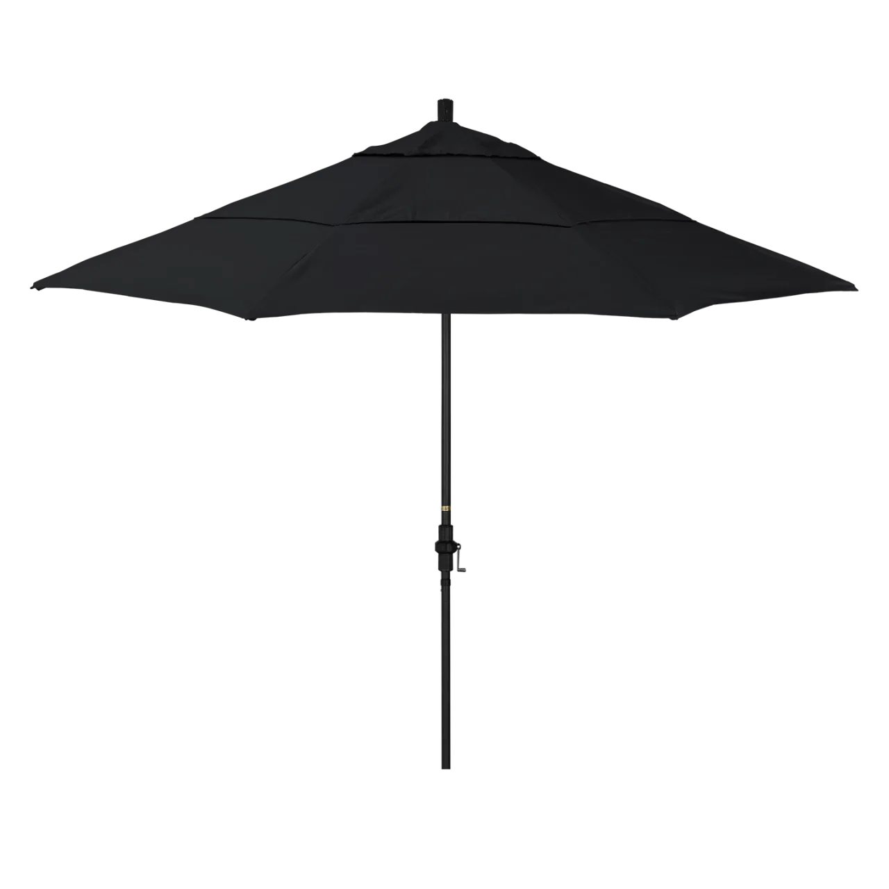 California Umbrella Sun Master Series 11 ft Patio Umbrella - Large Residential Shade with Collar Tilt and Crank Lift