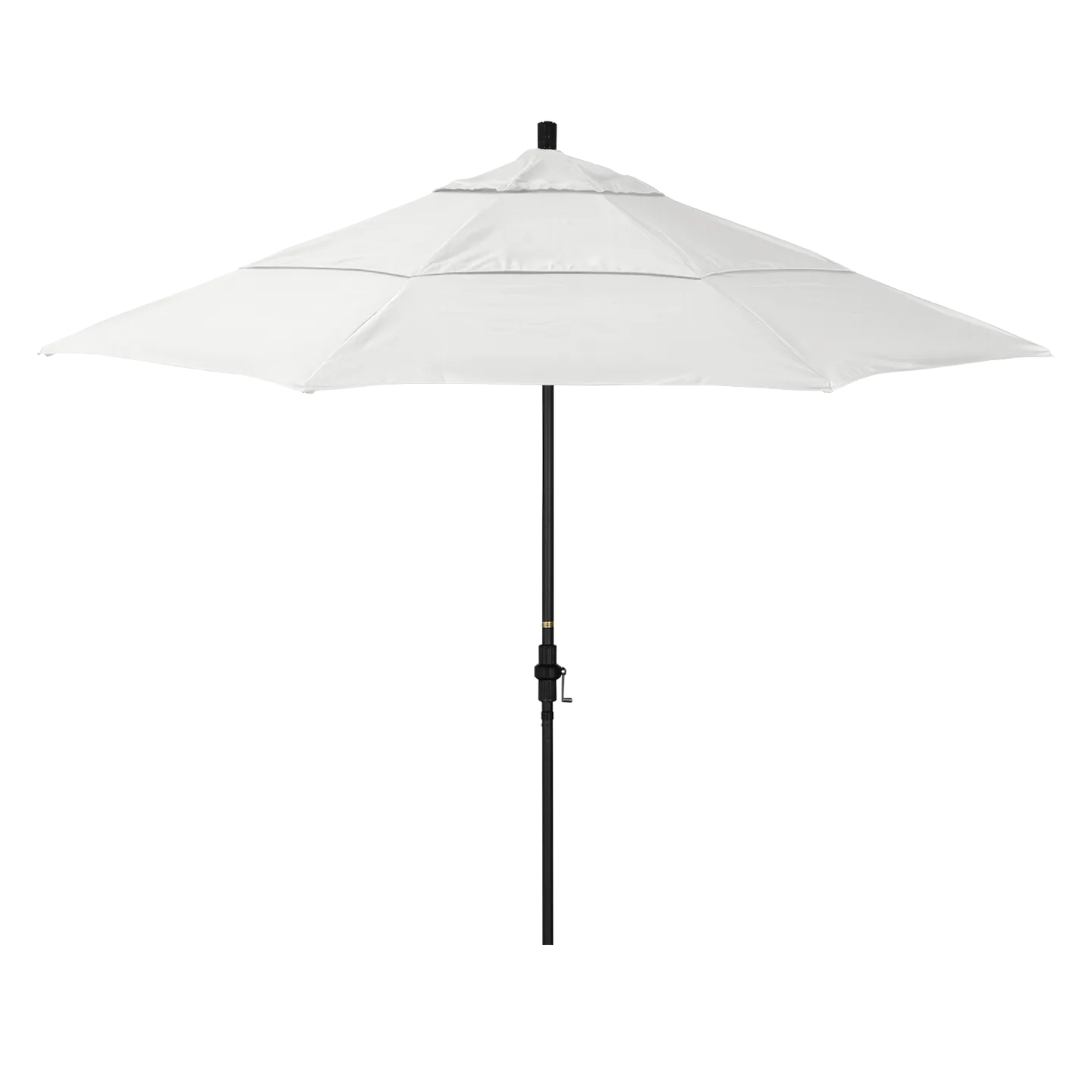 California Umbrella Sun Master Series 11 ft Patio Umbrella - Large Residential Shade with Collar Tilt and Crank Lift