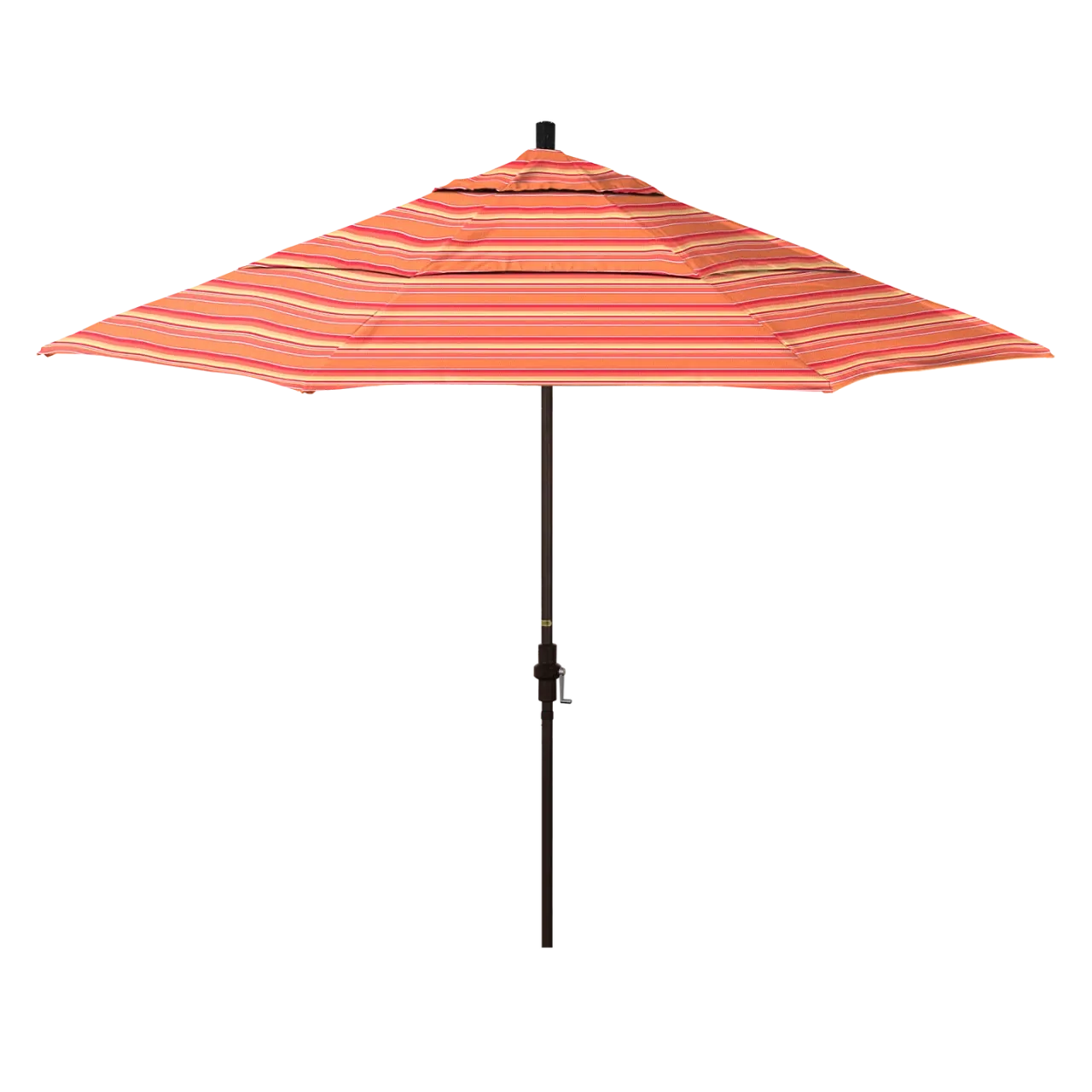 California Umbrella Sun Master Series 11 ft Patio Umbrella - Large Residential Shade with Collar Tilt and Crank Lift