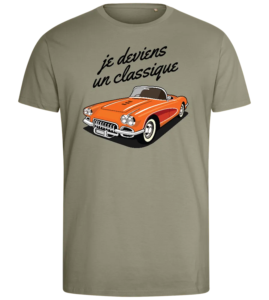 Classic Car Design - Comfort men's fitted t-shirt