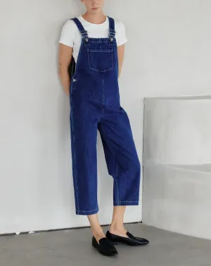 Dani Overalls in Washed Blue