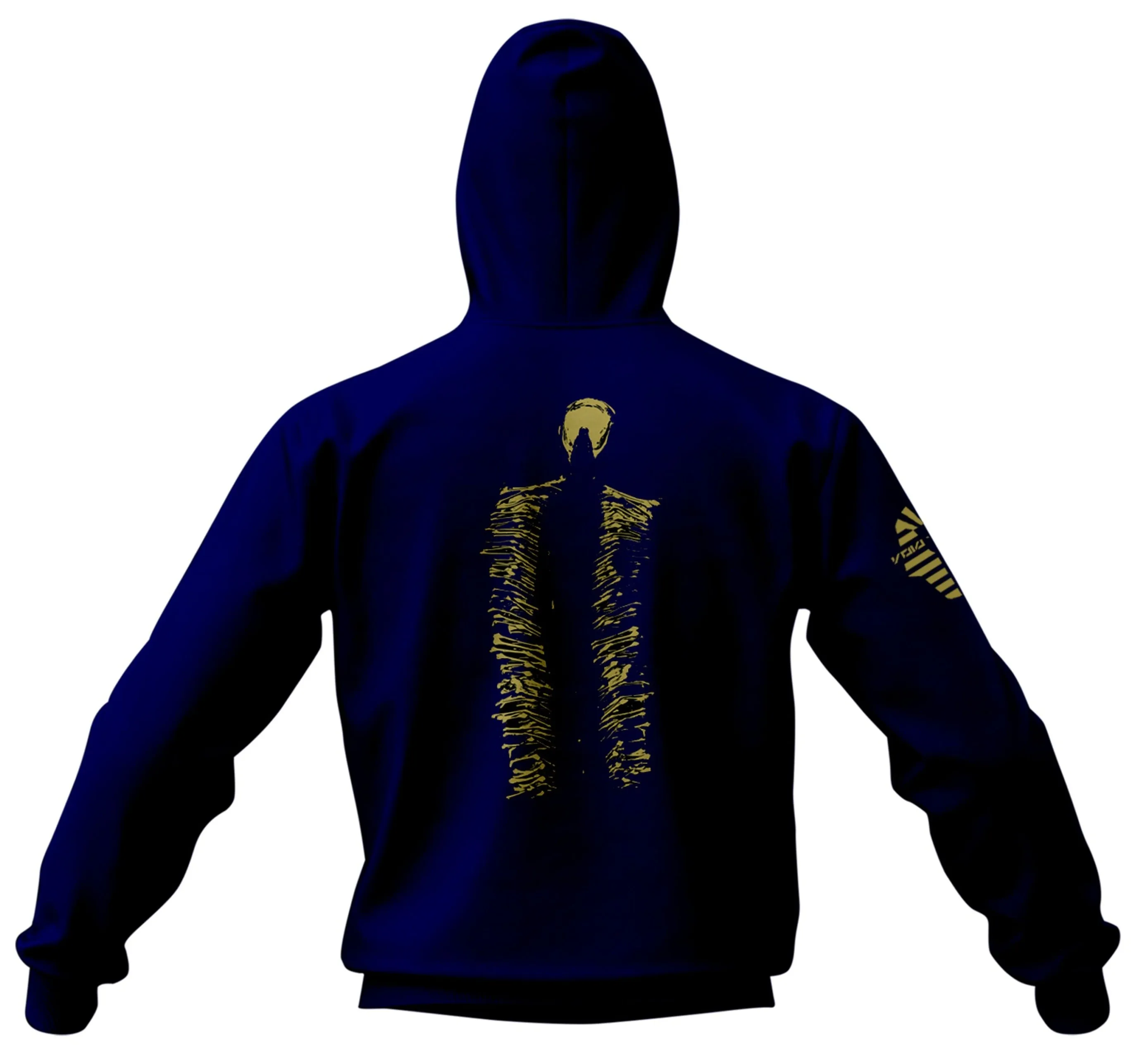 DEATH STRANDING Gold Whale Zip Hoodie