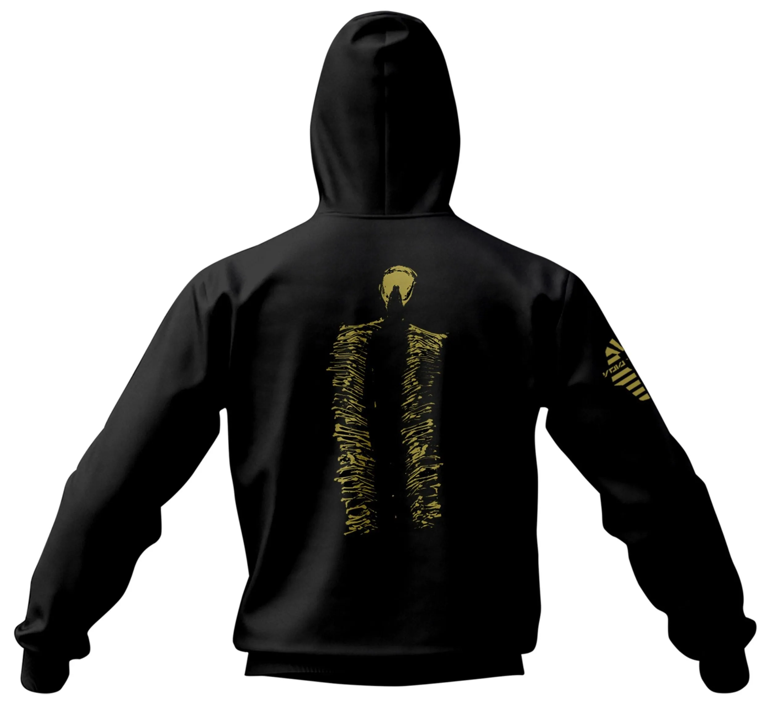 DEATH STRANDING Gold Whale Zip Hoodie