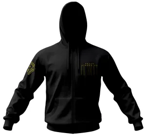 DEATH STRANDING Gold Whale Zip Hoodie