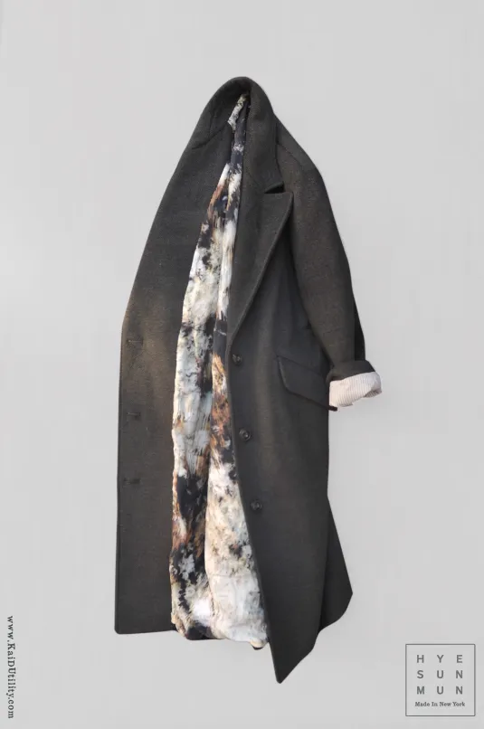 Dietrich Coat - Charcoal -  S