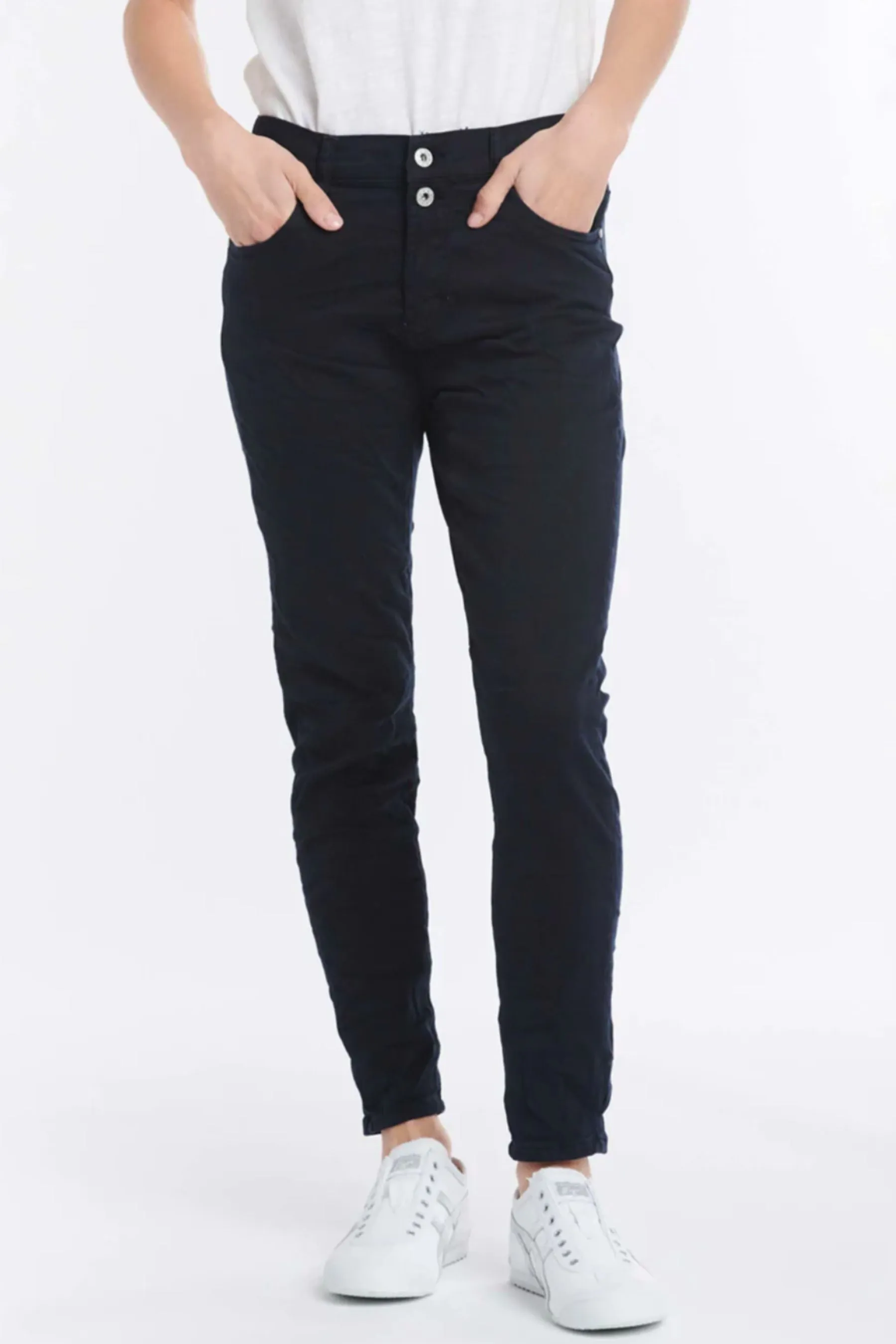 Emma Coloured Jean | Navy