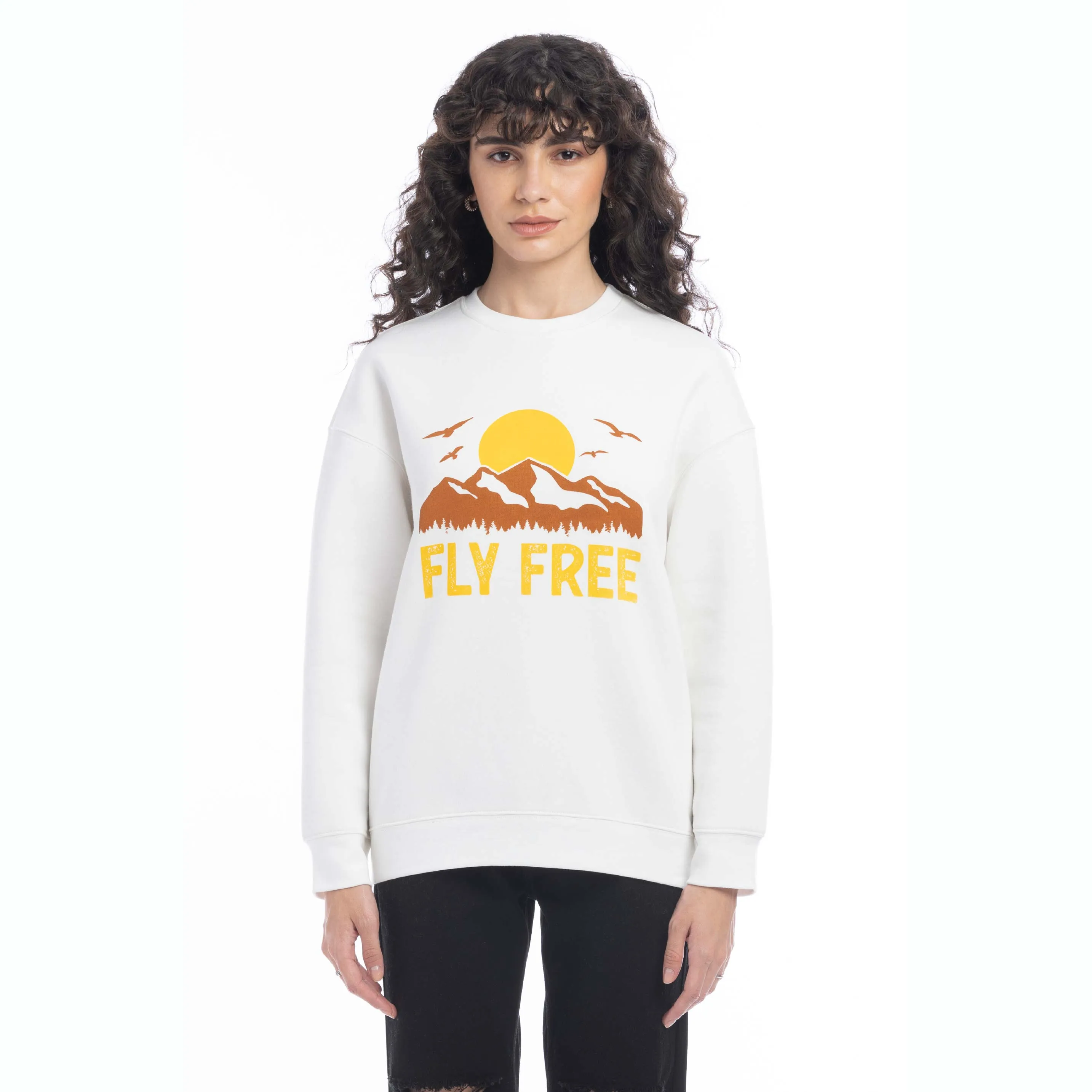 Fly Free Oversized Sweatshirt